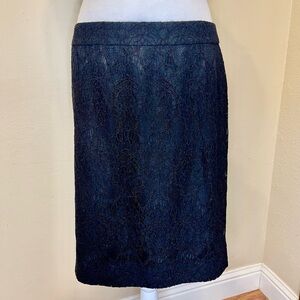 NWT J. Crew Lace Pencil Skirt